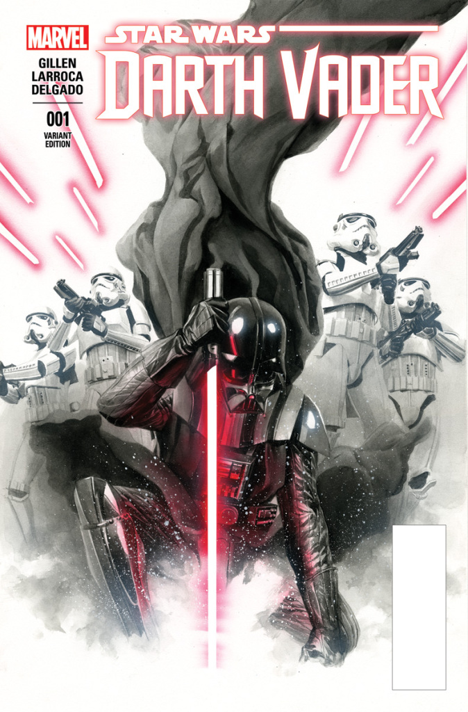 Variantcover zu <i>Darth Vader #1</i>„></div><p>Dieser Comic wird – im Gegensatz zu den anderen beiden hier thematisierten Werken – zur Einheitskontinuität gehören. Überdies hat die offizielle Seite das Cover eines weiteren Legends-Omnibussammelbands gepostet:</p>
</p>
<div align=