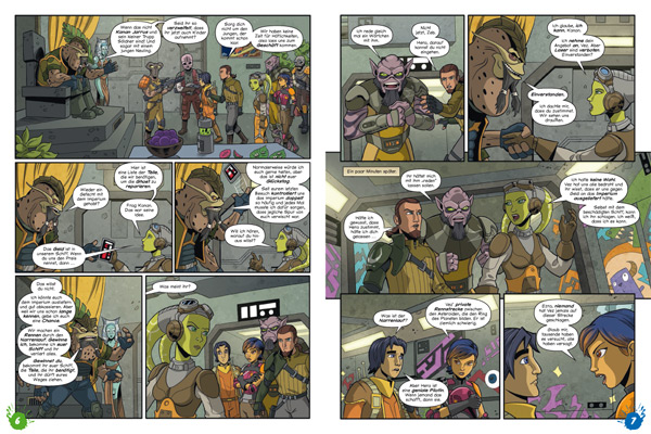 #1 Rebels-Comic - Ausschnitt