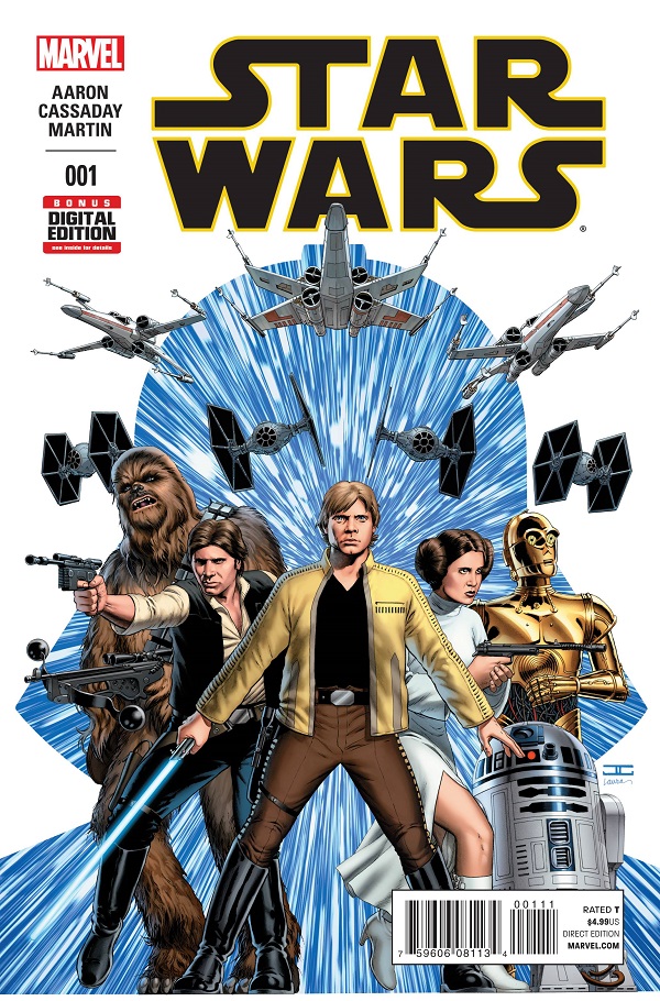 <i>Star Wars #1</i>„></div><p>Diese Ausgabe wird am 4. Februar erscheinen, am selben Tag wie die zweite Ausgabe der Comic-Reihe.</p>
<p>Überdies haben die Kollegen der <a href=