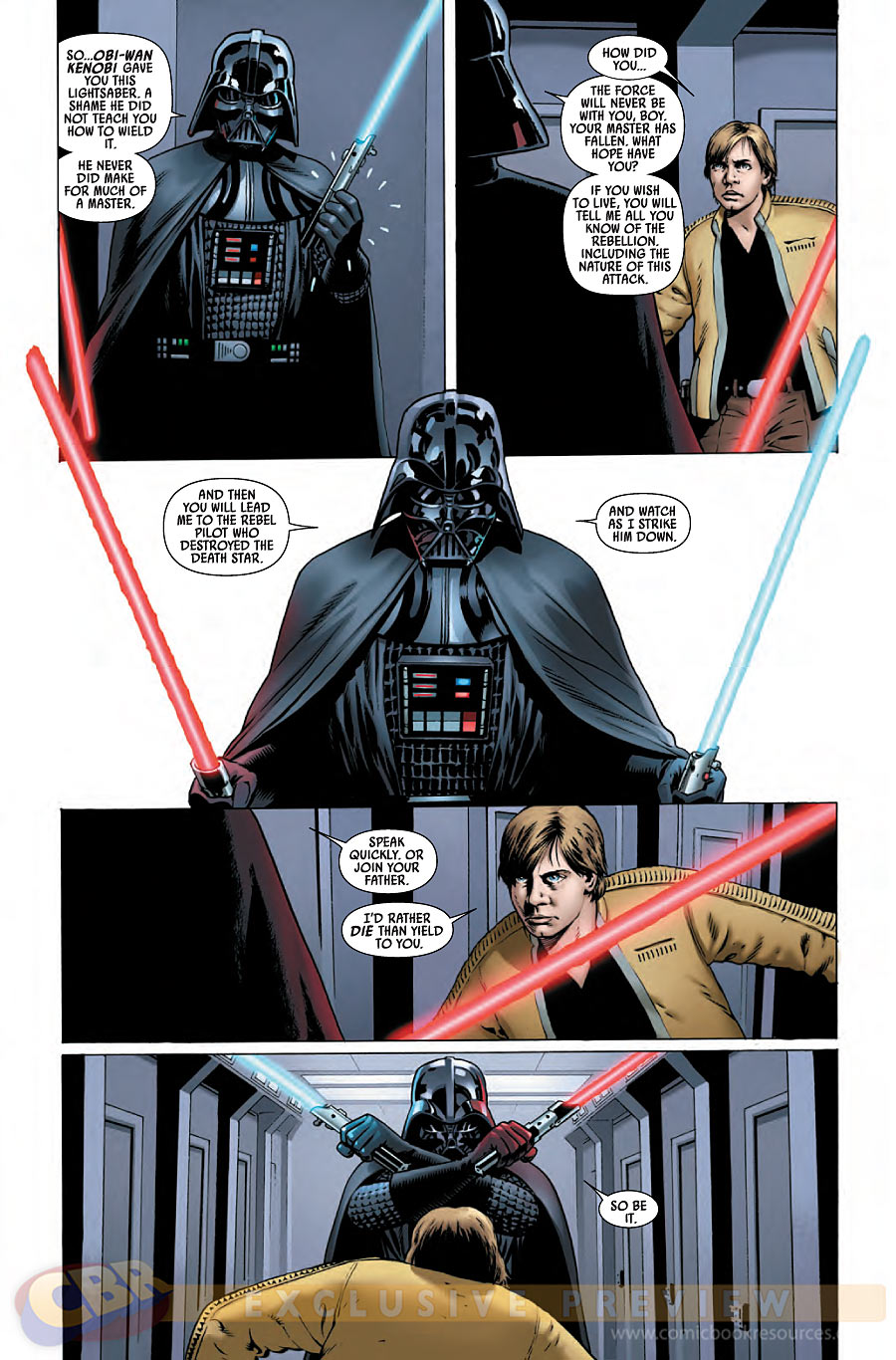Vorschau zu <i></noscript>Star Wars #2</i>„></div><p>Das Werk wird am 4. Februar erscheinen. Inzwischen gibt es auch Neuigkeiten zum ersten Sammelband: Laut diesem <a href=