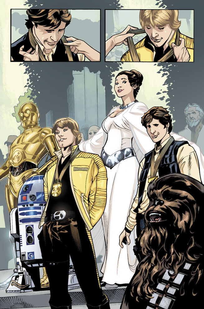 Princess Leia #1 Vorschauseite