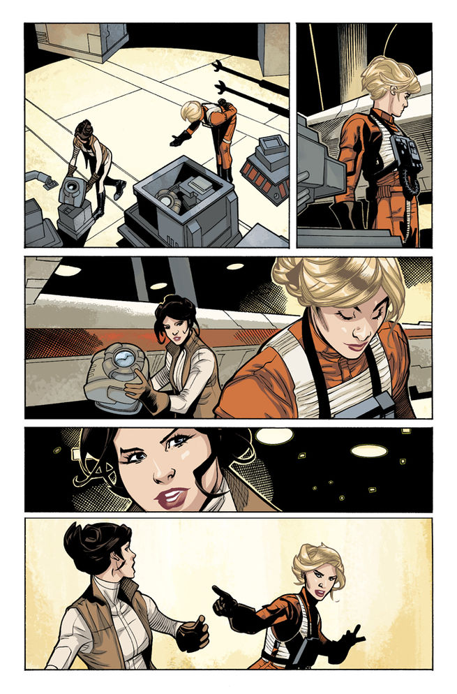Princess Leia #1 Vorschauseite