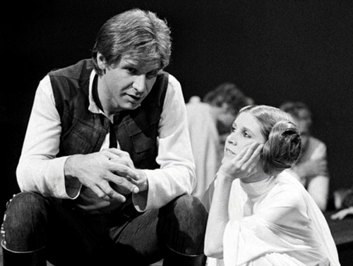 Han Solo und Leia