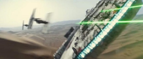 Der Falke in The Force Awakens