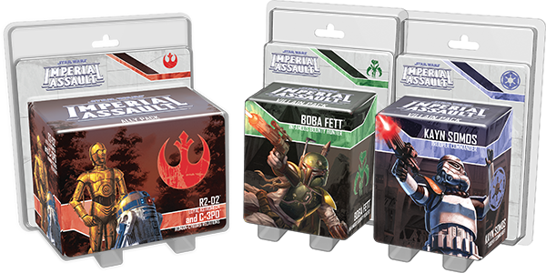 Imperial Assault Twin Shadows Figuren Boxen