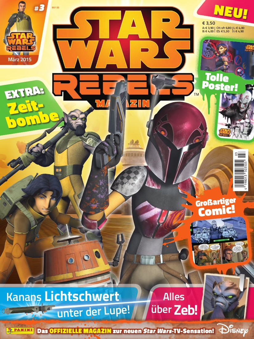 Rebels Magazin #3 - Cover