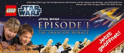 Ab morgen zwei Wochen Star Wars im Legoland Oberhausen