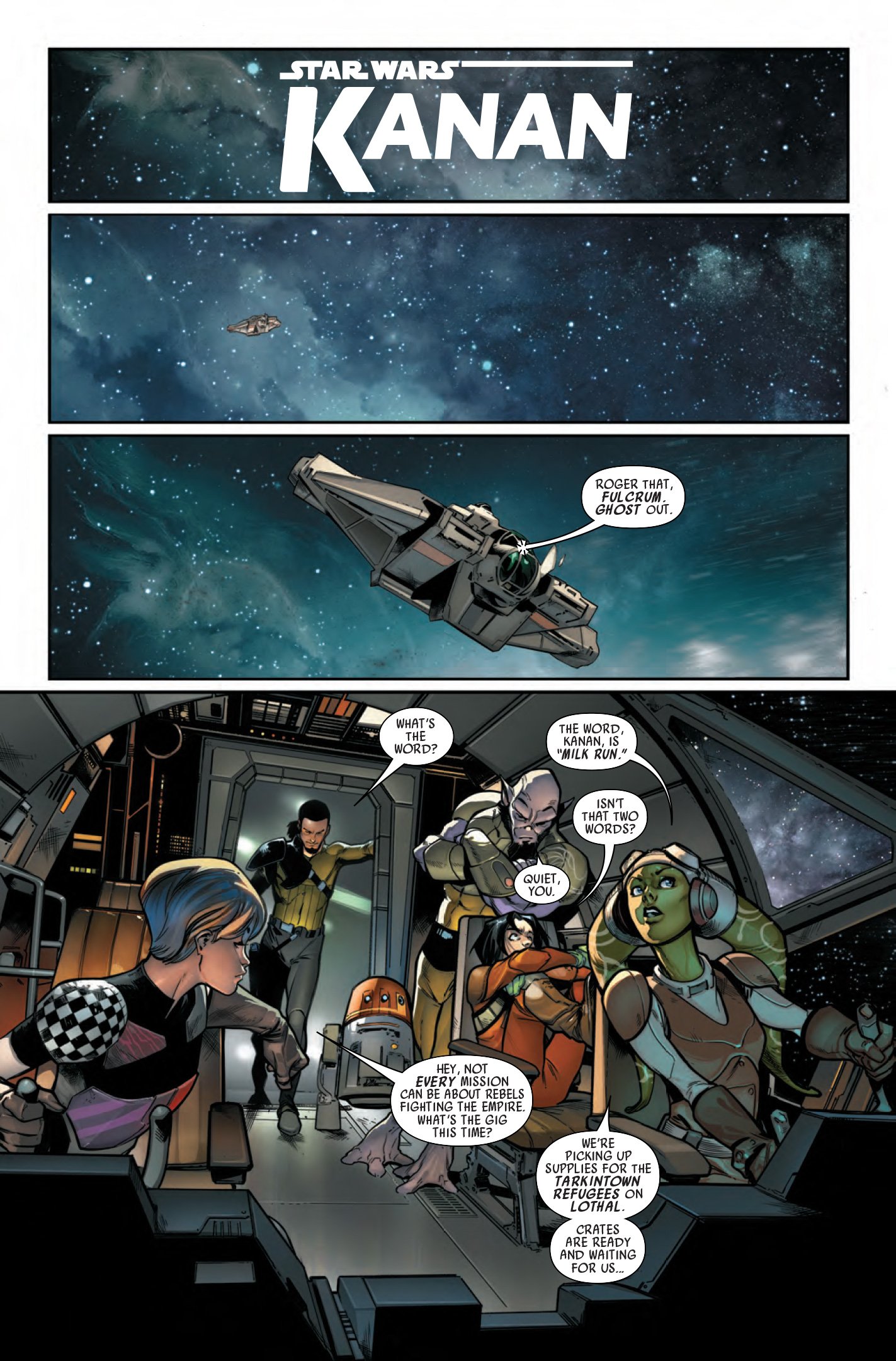 Vorschau zu Kanan - The Last Padawan #1 - Seite 1