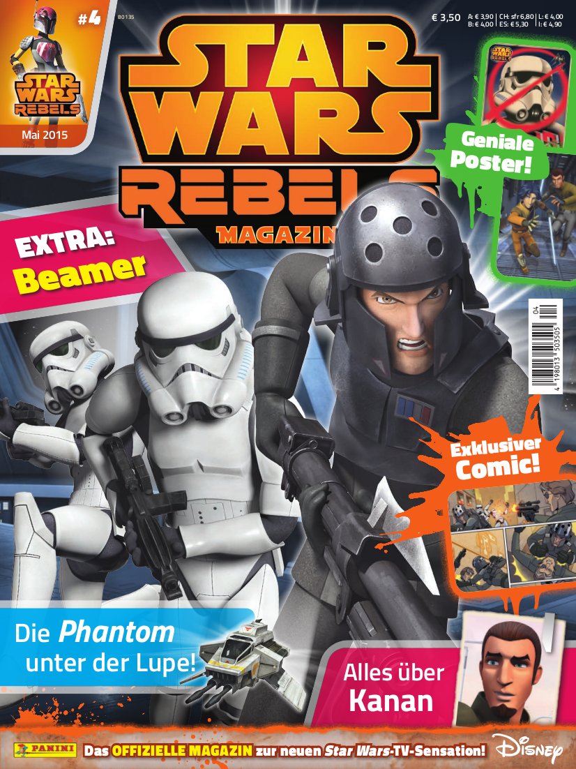 Star Wars Rebels Magazin #4 Cover