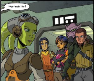 Star Wars Rebels #1 - Ausschnitt