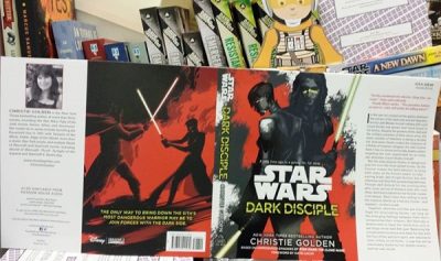 Vollständiger Umschlag von Dark Disciple