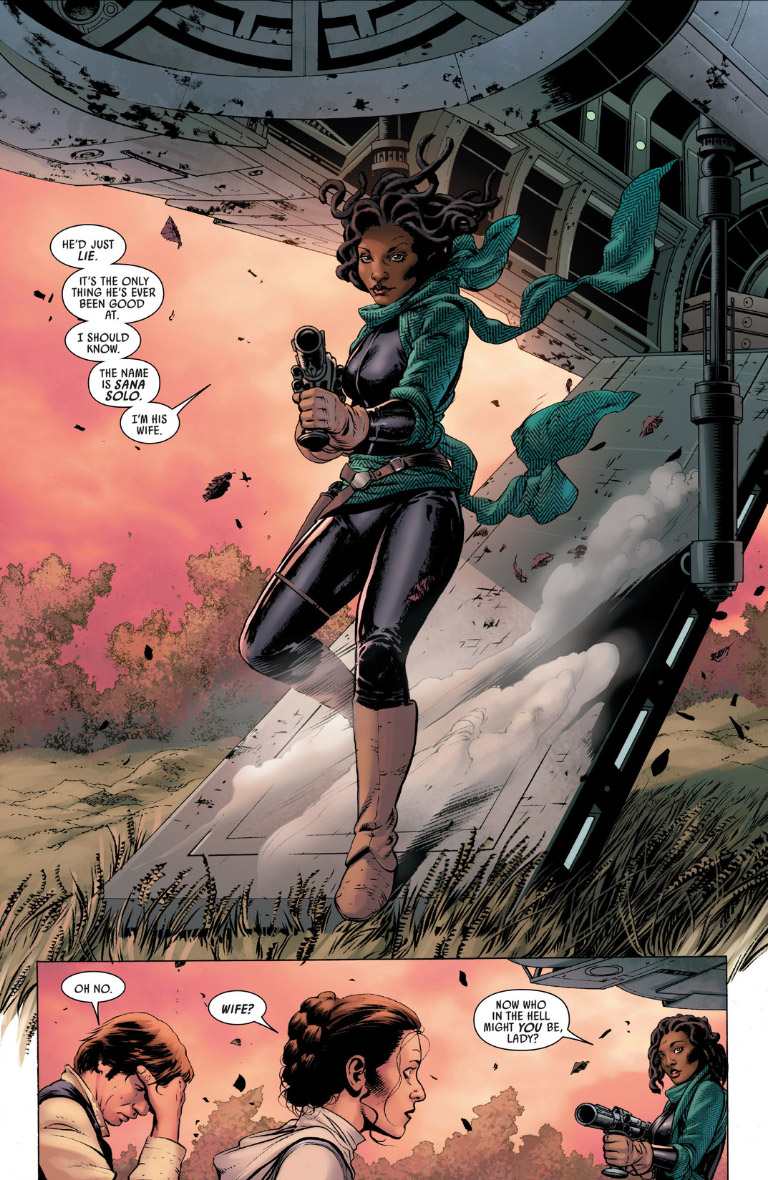 Sana Solo aus Marvels'Star Wars' #6