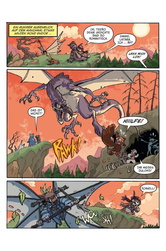 Vorschau zu Ewoks: Die Schatten von Endor - Seite 1