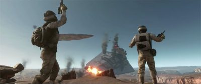 Über den abgestürzten Sternzerstörer im Battlefront-Trailer