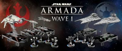 Brettspiel-News: Wave 1 für Star Wars: Armada im Handel erhältlich