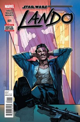 Vorschauseiten zu Lando #1 und Star Wars #7