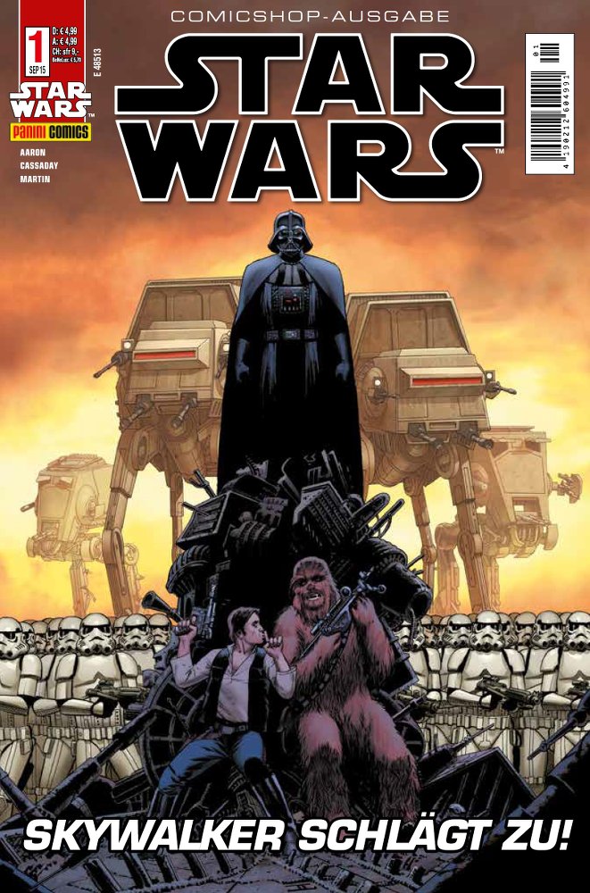 Star Wars #1 - Skwalker schlägt zu - Comicshop-Ausgabe