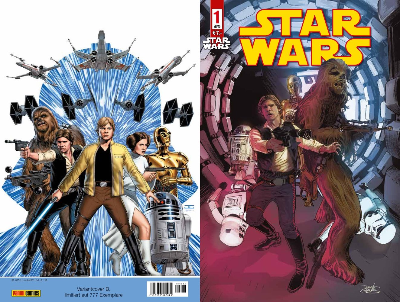 Star Wars #1 - Varianten-Ausgabe B Cover