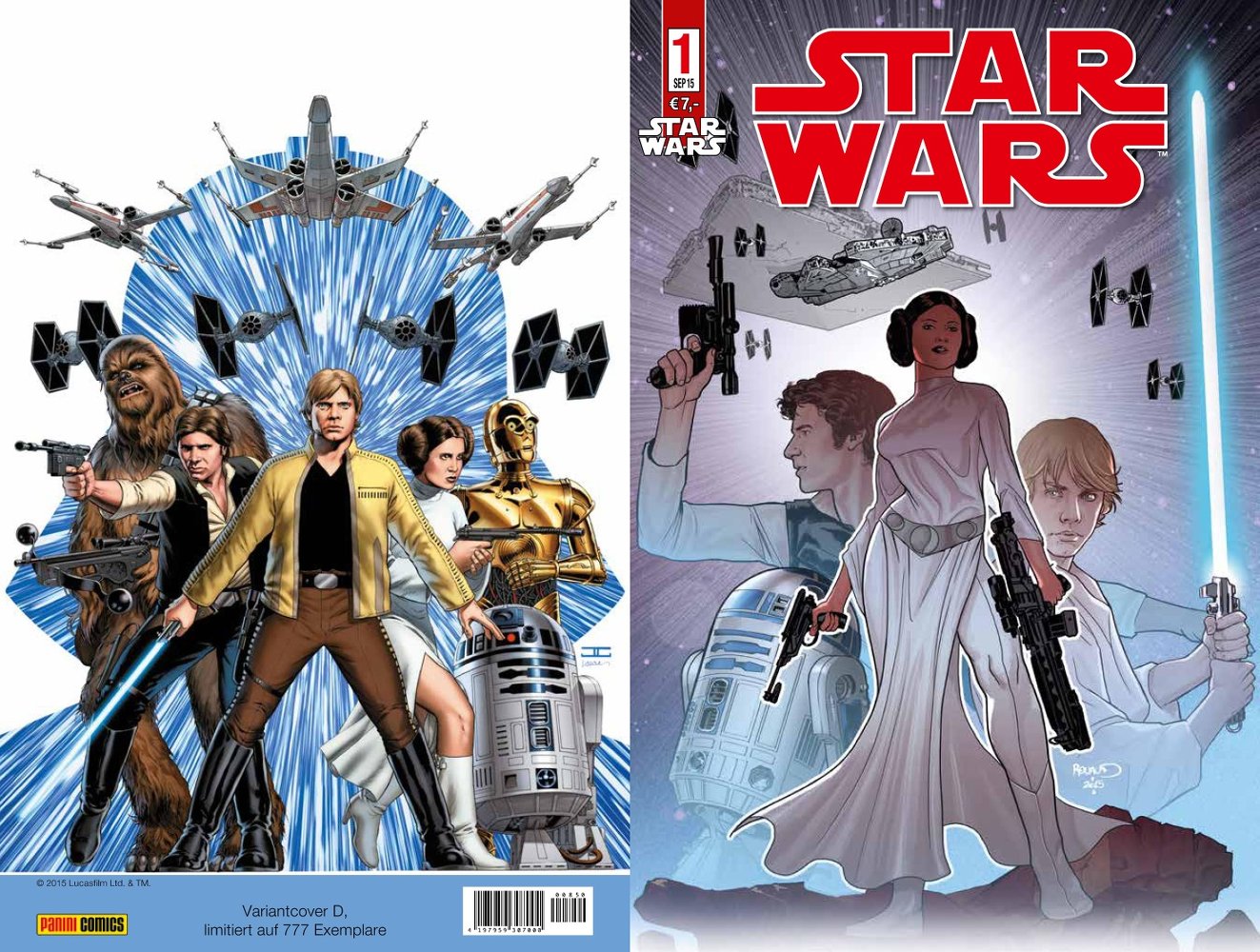 Star Wars #1 - Varianten-Ausgabe D Cover
