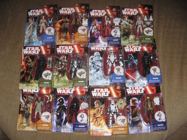 Actionfiguren zu The Force Awakens