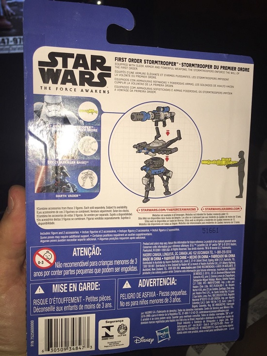 Beschreibung eines Spielzeugs zu The Force Awakens