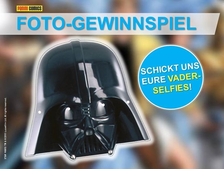 Gratis Darth Vader-Maske