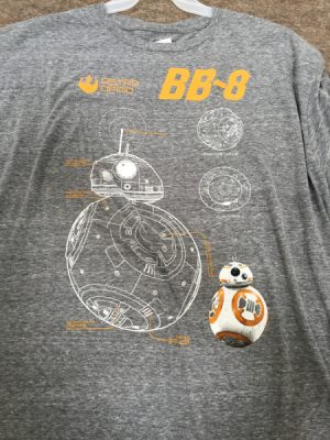 Enthüllt dieses T-Shirt den Fluchtmodus von BB-8?