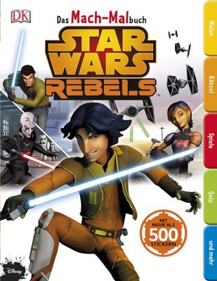 Mitmachbuch und Stickerbuch von Star Wars Rebels erschienen!