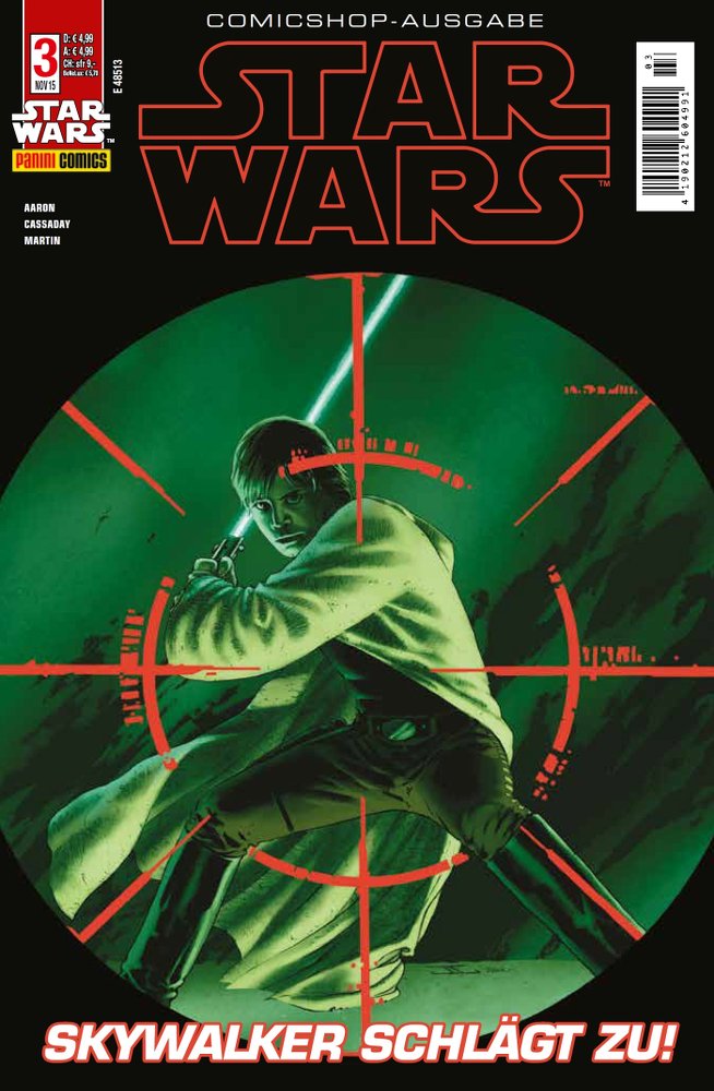 Star Wars #3 - Skwalker schlägt zu - Comicshop-Ausgabe