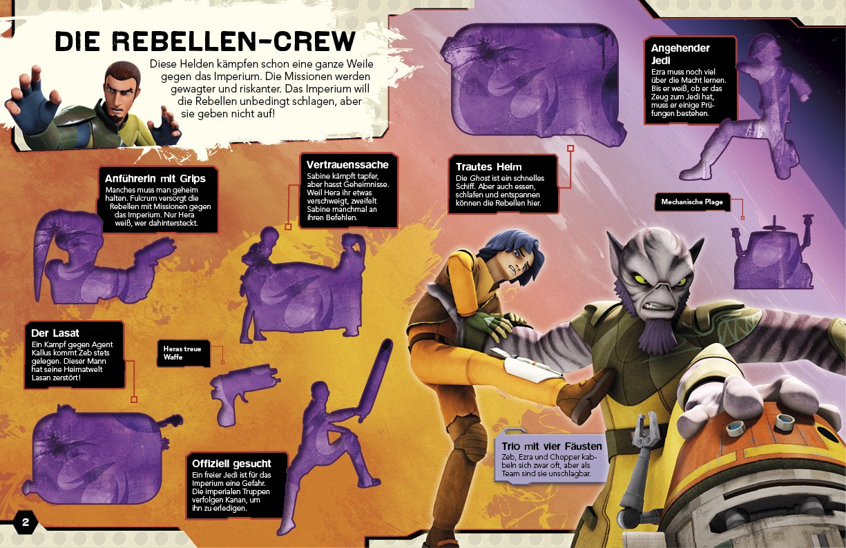 Die Geheimnisse der Rebellen Seite 2-3 - © Dorling Kindersley Verlag