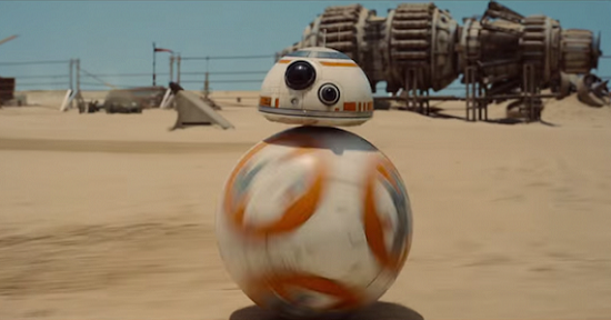 BB-8 in Episode VII