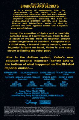 Vorschauseiten von Shattered Empire #1 und Darth Vader #9