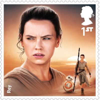 Videodarstellung der Briefmarkenserie der Royal Mail