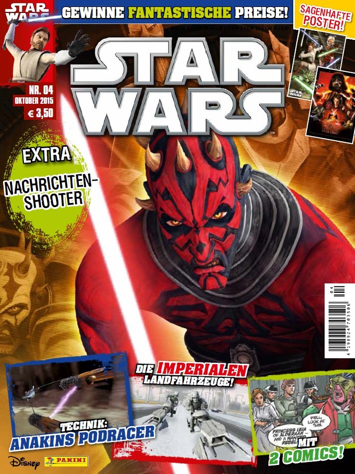 Cover Star Wars Magazin #4