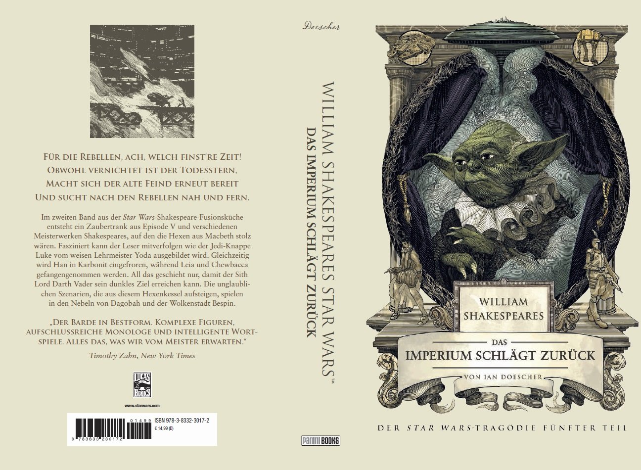 William Shakespeares Star Wars - Das Imperium schlägt zurück Einband