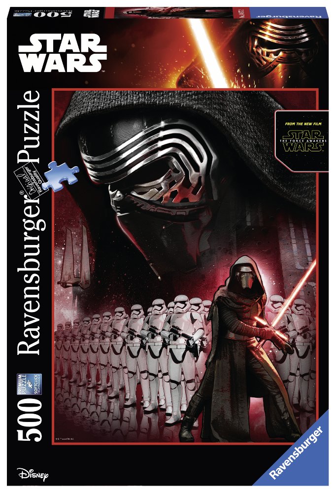 Puzzle></noscript>Kylo Cover“></p> <p>Puzzle-Anzahl: 500 Teile<br /> Format: 49 x 36 cm<br /> Preis: 10,99 €<br /> Amazon-Bestelllink: <a href=