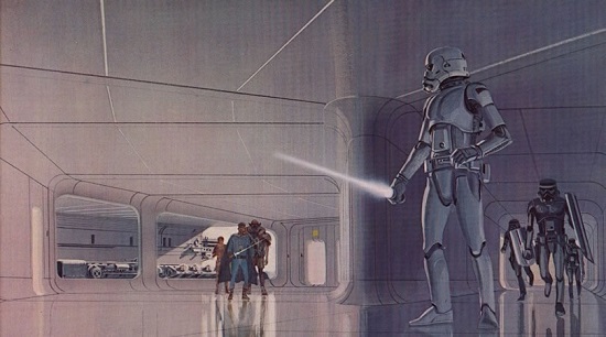 Konzeptzeichnung von Ralph McQuarrie