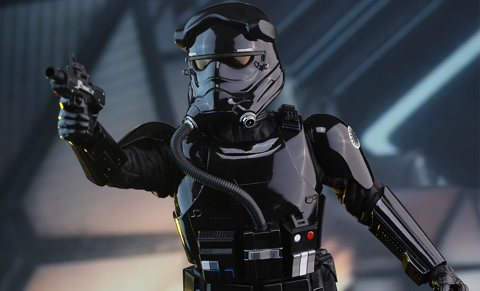 Der TIE-Pilot desr Ersten Ordnung