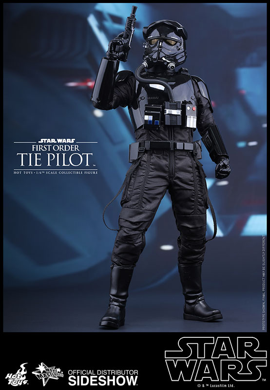 Der TIE-Pilot desr Ersten Ordnung