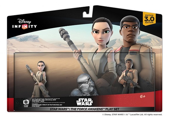 Finn und Rey in Infinities.