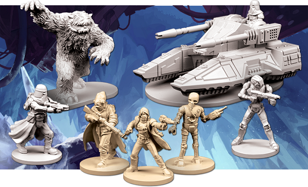 Star Wars IA Return To Hoth Miniaturen