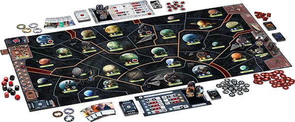 Star Wars Rebellion Spielplan