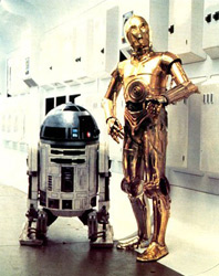 Anthony Daniels in den Pinewood Studios