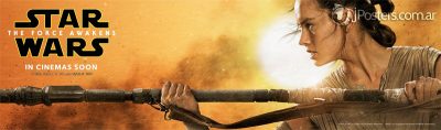 Werbebanner #2 und #3: Rey und Kylo Ren im Fokus