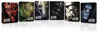 Die Star Wars-Episoden sind als Blu-ray-Steelbooks erschienen