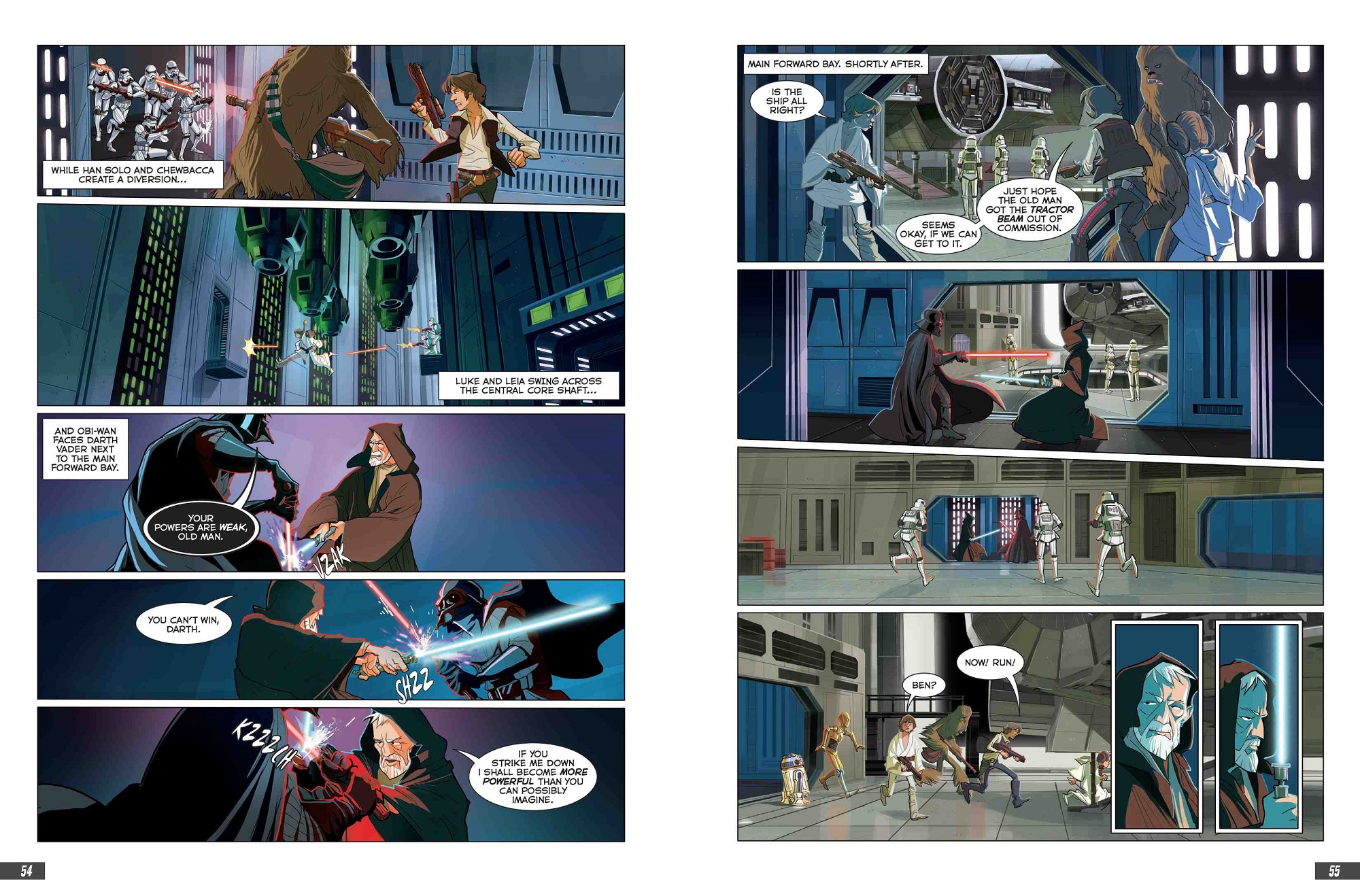 Vorschau zum Graphic Novel zu <i>Episode IV</i>„></div><h3>Episode V – Das Imperium schlägt zurück</h3>
<div align=
