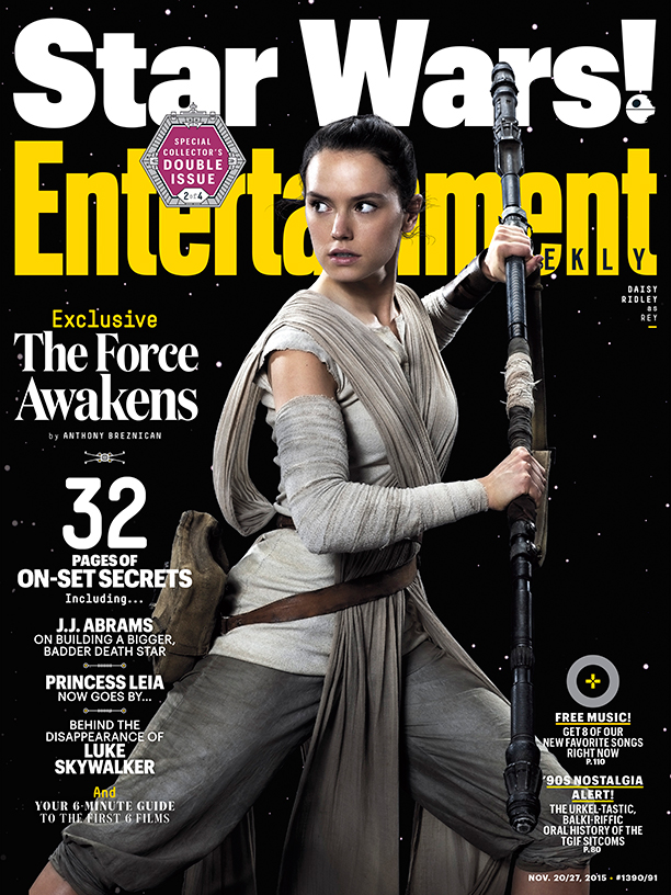 Rey auf dem Cover der Entertainment Weekly