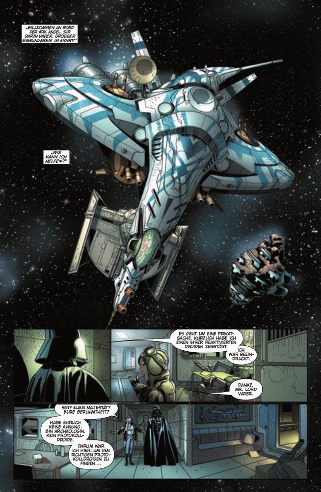 Star Wars #5 - Vader - Vorschau Seite 1