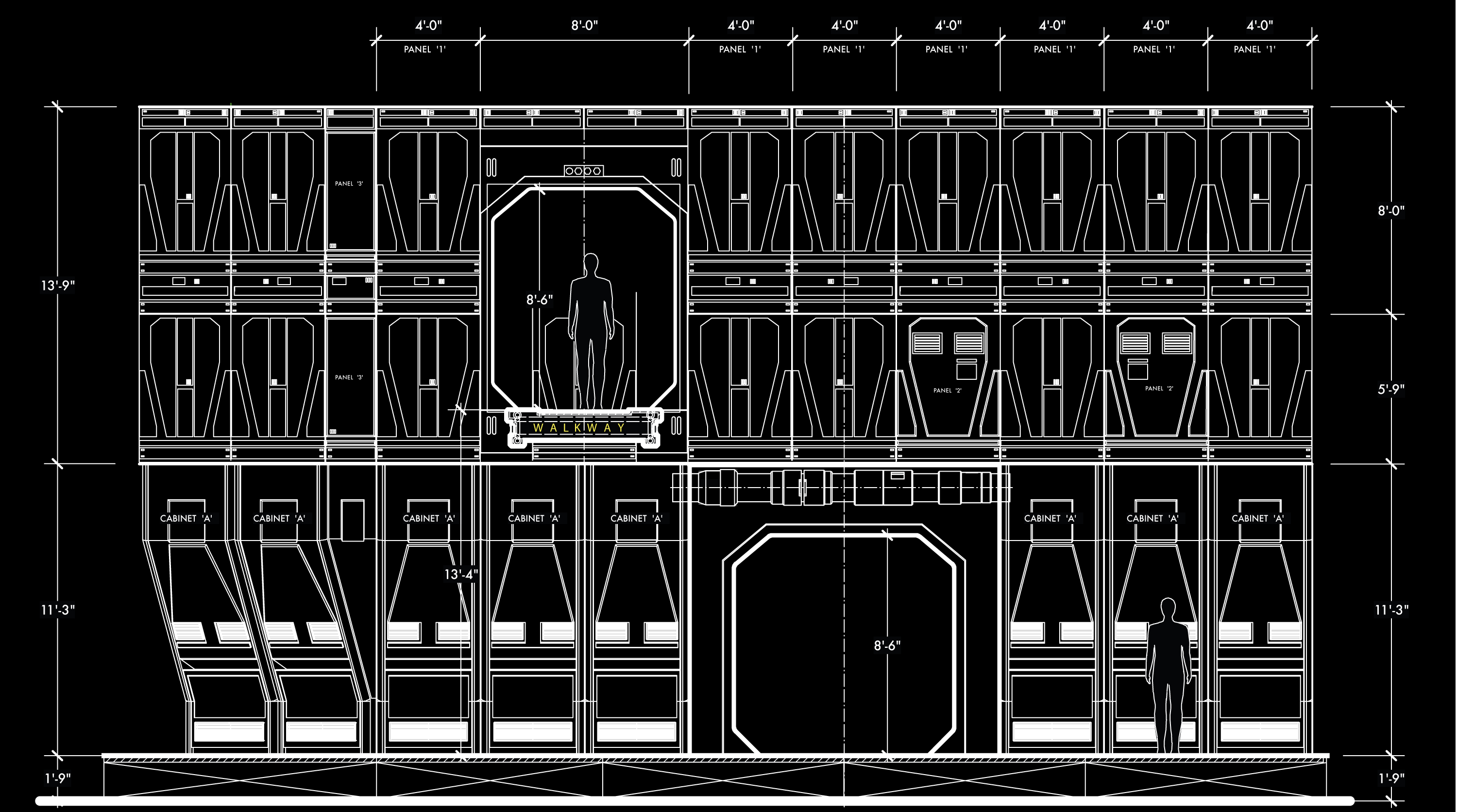 Querschnitte der Starkiller-Base