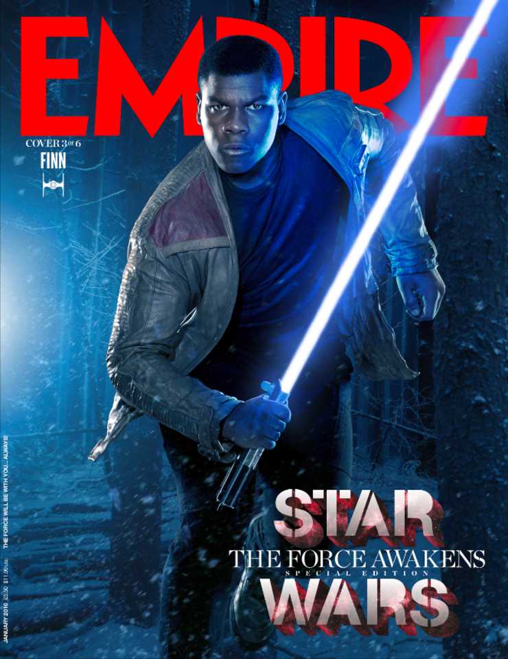 Finn auf dem Empire-Cover